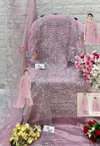 S 804 Organza Heavy Embroidery Pakistani Suits Catalog